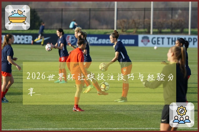 2026世界杯让球投注技巧与经验分享