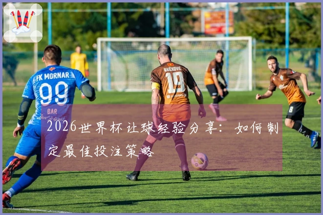 2026世界杯让球经验分享：如何制定最佳投注策略